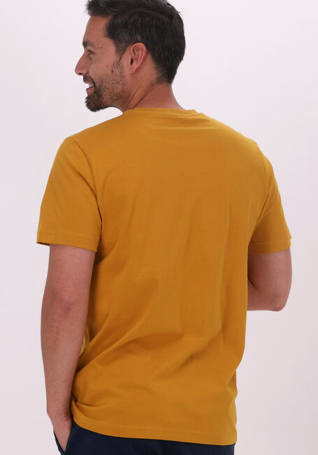 SELECTED HOMME T-shirt NORMAN SS O-NECK TEE W NAW Ocre - large