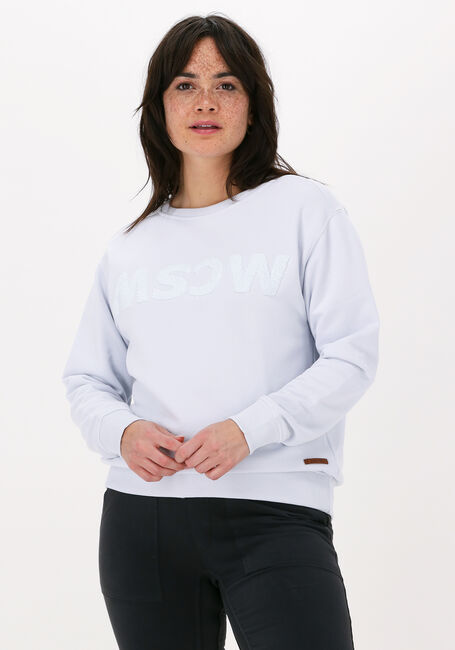 MOSCOW Chandail LOGO SWEATER Bleu clair - large