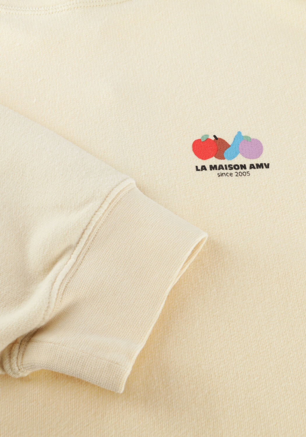 Creme AMERICAN VINTAGE Sweater ATUBAY - large