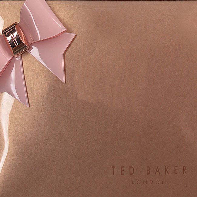 TED BAKER Trousse de toilette ALLEY en or rose - large