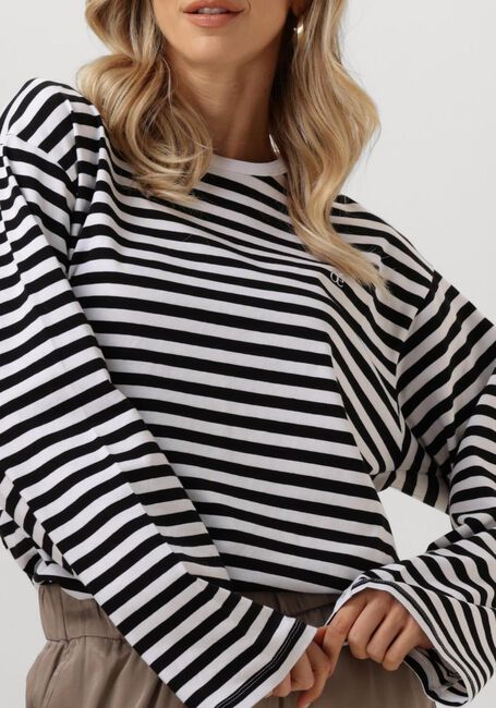 Witte SOEURS DE PROVENCE Tops & T-shirts EVE TEE STRIPED - large