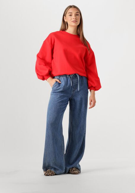 YDENCE Chandail SWEATER FLORAL en rouge - large