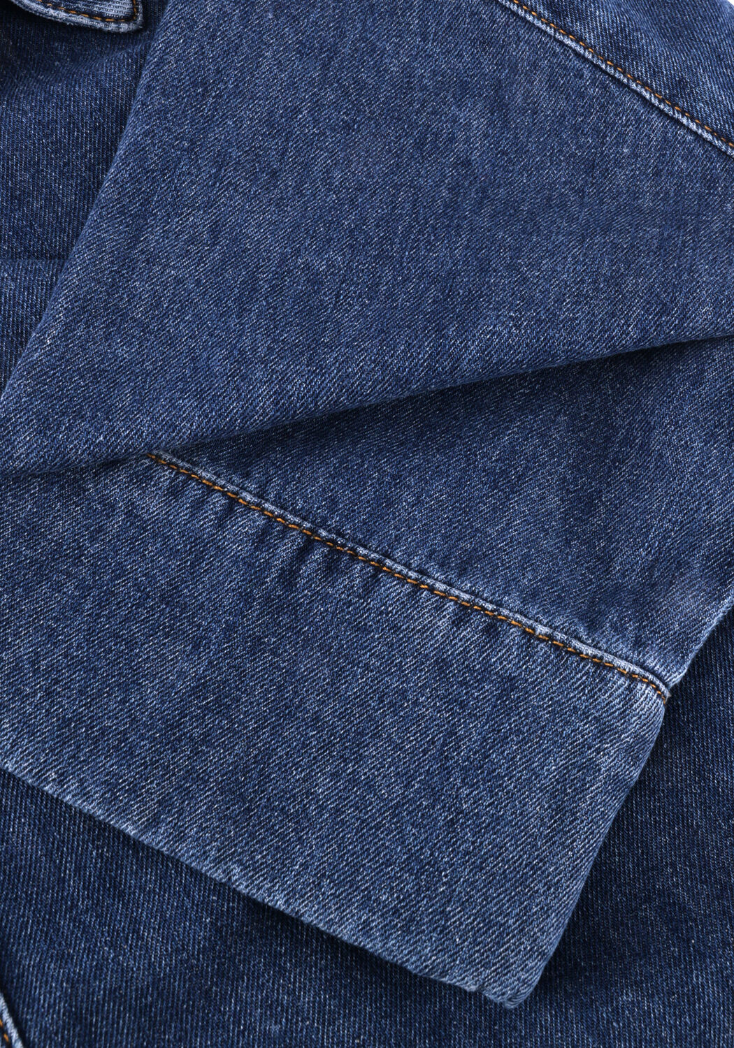 SUMMUM BLOUSE DENIM KIMONO LIGHT COTTON TWILL Blouses en bleu - large