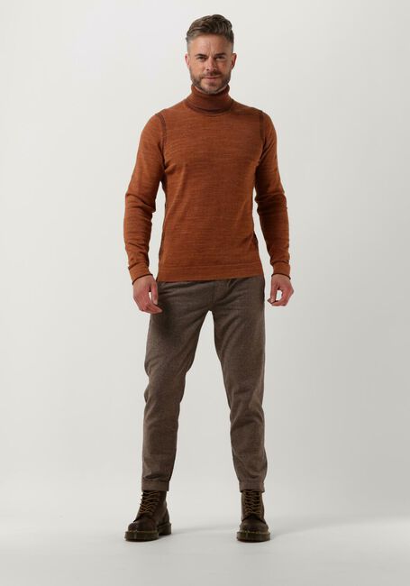 Bruine CAST IRON Coltrui TURTLENECK COTTON HEATHER PLATED - large