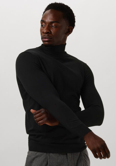 PROFUOMO Col roulé PULLOVER ROLL NECK en noir - large