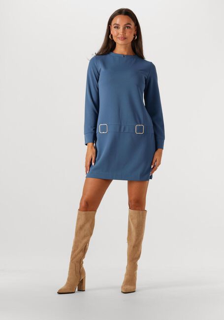 Blauwe ANA ALCAZAR Mini jurk DRESS CLASP - large