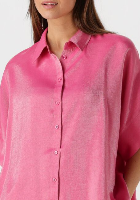 ALIX THE LABEL LADIES WOVEN SHINE BOXY BLOUSE Blouses en rose - large