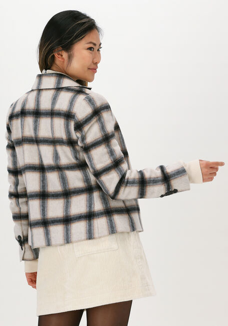VANILIA Blazer BIG CHECK COLBERT en beige - large