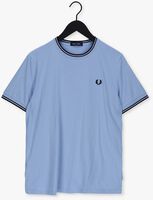 FRED PERRY T-shirt TWIN TIPPED T-SHIRT Bleu clair