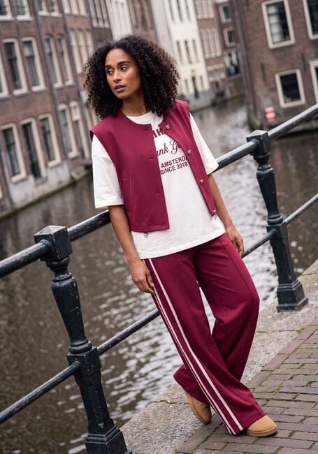 POM AMSTERDAM T-shirt TESS YOU'RE INVITED Cr&egrave;me - large