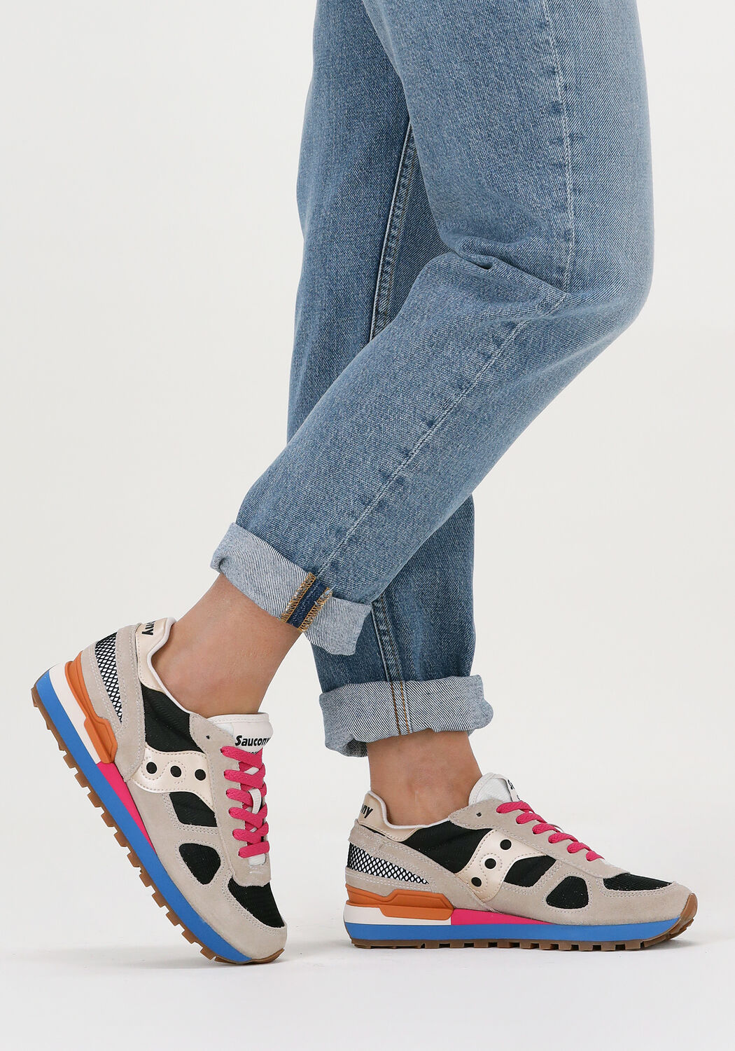 Beige SAUCONY Sneakers SHADOW ORIGINAL - large