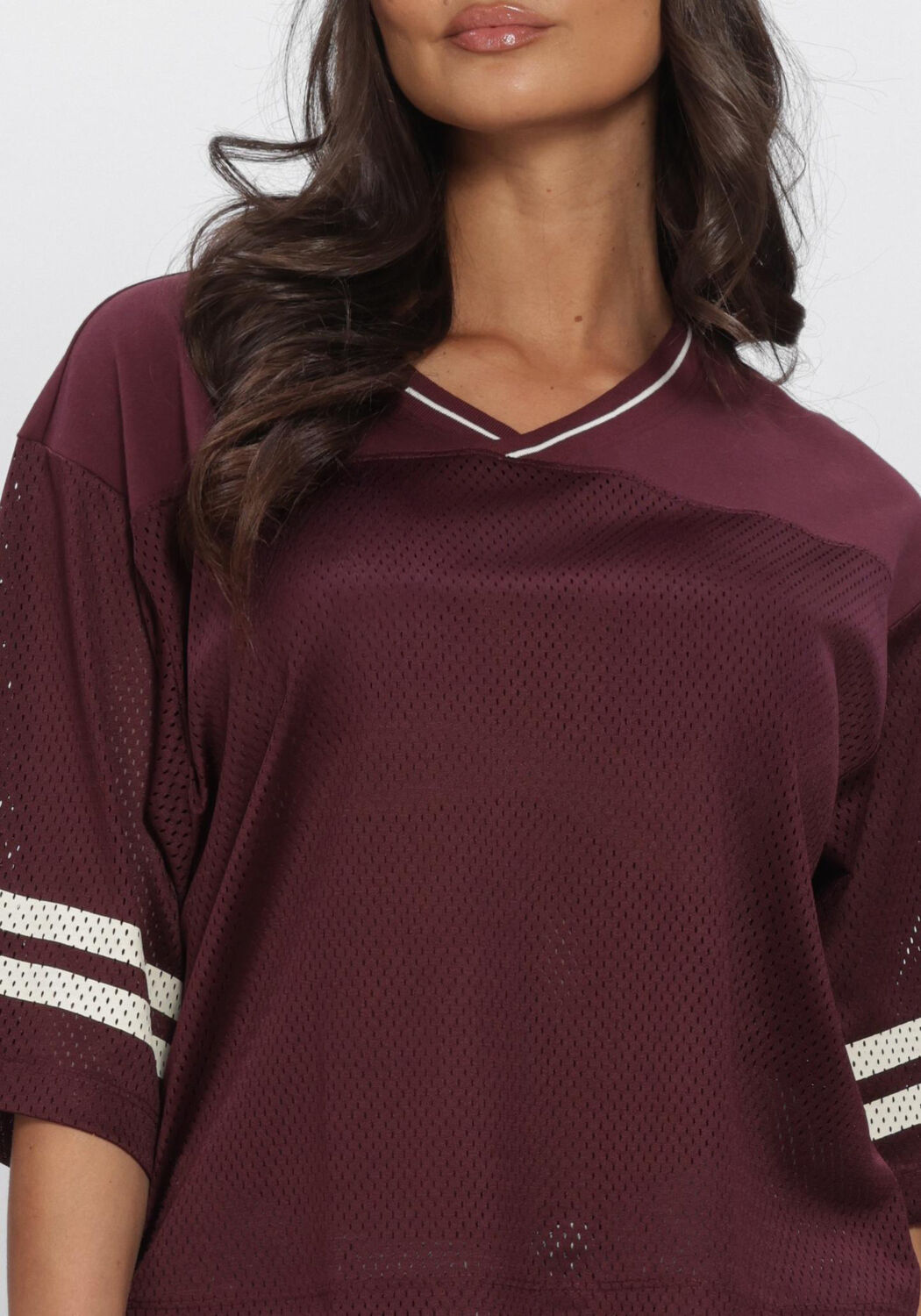 CATWALK JUNKIE FOOTBALL JERSEY Hauts & T-shirts en rouge - large
