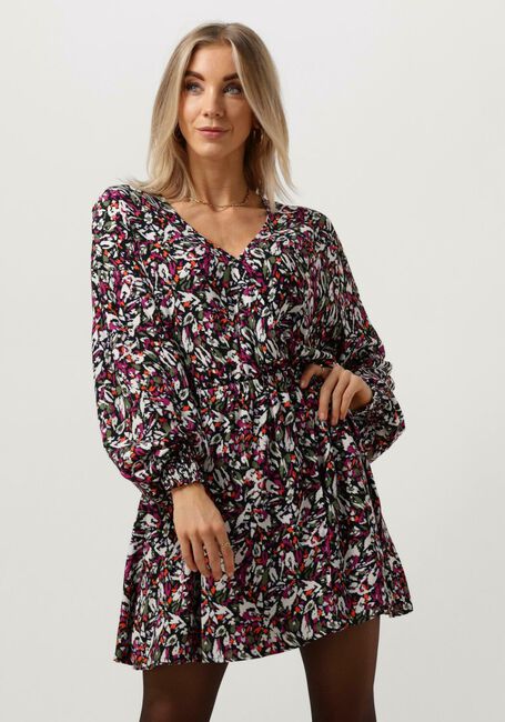 ALIX THE LABEL Mini robe LADIES WOVEN BLURRY FLOWER WRAP DRESS en multicolore - large
