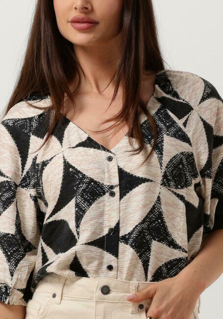 OBJECT Blouse OBJBETTINA RE 2/4 TOP en noir - large