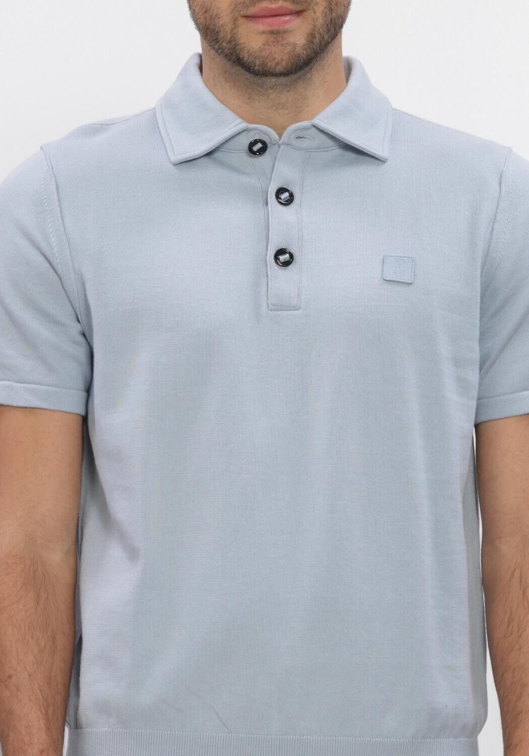 Blauwe BUTCHER OF BLUE Polo CLIFDEN CO POLO SS - large