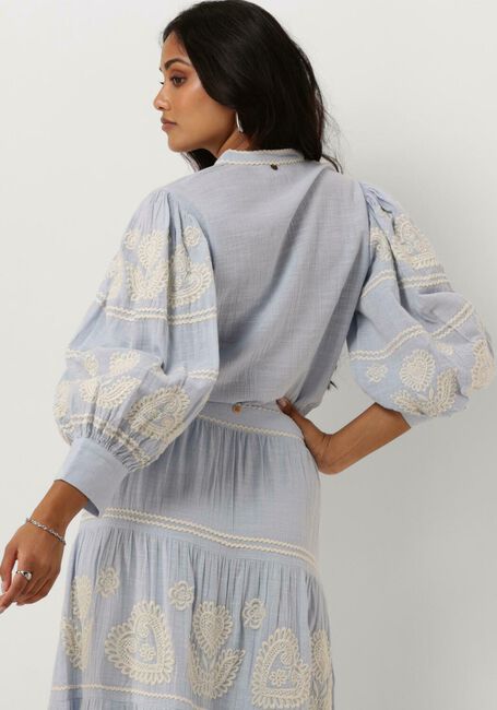 Lichtblauwe ANTIK BATIK  RONY BLOUSE - large