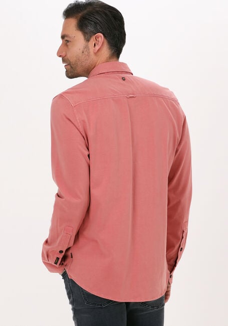 PME LEGEND Chemise décontracté LONG SLEEVE SHIRT S.JERSEY GARMENT DYE en rose - large