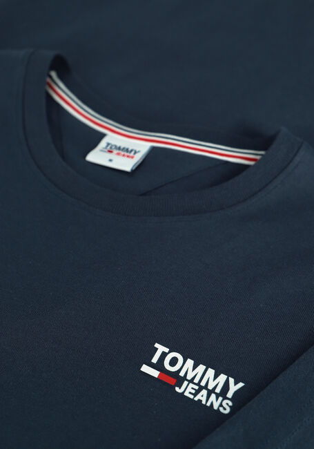 TOMMY JEANS T-shirt TJM REGULAR CORP LOGO C NECK Bleu foncé - large