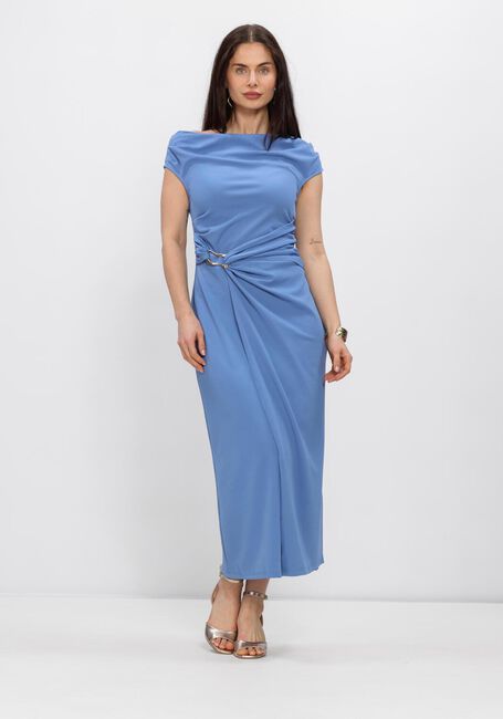 FREEBIRD Robe maxi F-JER-PES-CREPE-26-1 en bleu - large