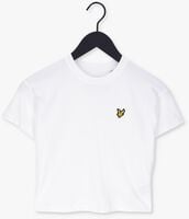 LYLE & SCOTT T-shirt CROPPED T-SHIRT en blanc