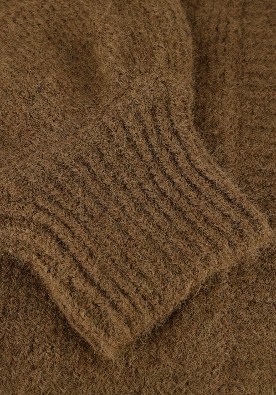 Groene SUMMUM Vest PUFF SLEEVE CARDIGAN COZY MELANGE KNIT - large