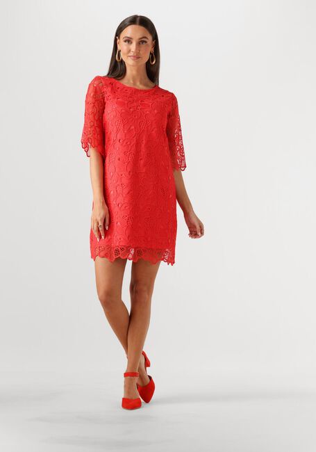 ANA ALCAZAR Robe midi DRESS SLEEVES 041092-3634 en rouge - large