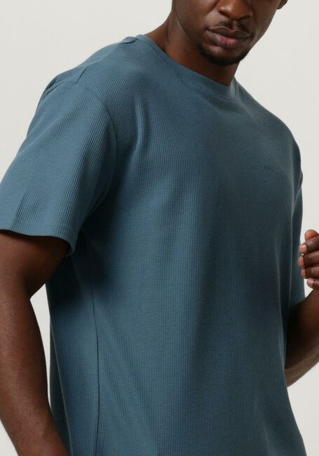 ANERKJENDT T-shirt AKKIKKI S/S WAFFLE TEE en bleu - large