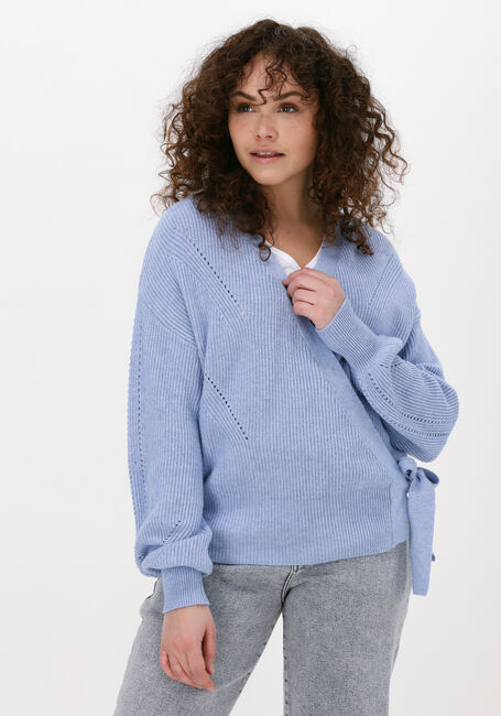 OBJECT Gilet KILA L/S KNIT CARDIGAN Bleu clair - large