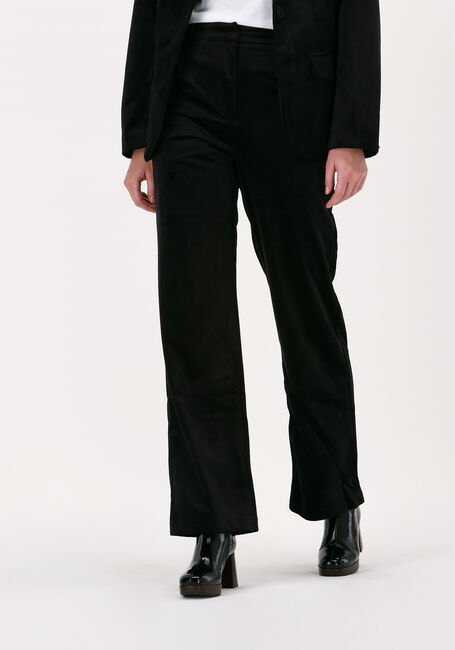 NA-KD Pantalon VELVET WIDE SUIT PANTS en noir - large