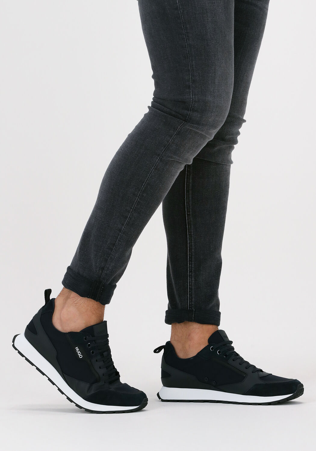 Blauwe HUGO Sneakers ICELIN RUNN - large