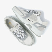 VIA VAI Baskets basses DANAE HALO en argent - medium