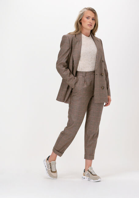 Camel VANILIA Blazer CHECK TAILOR - large