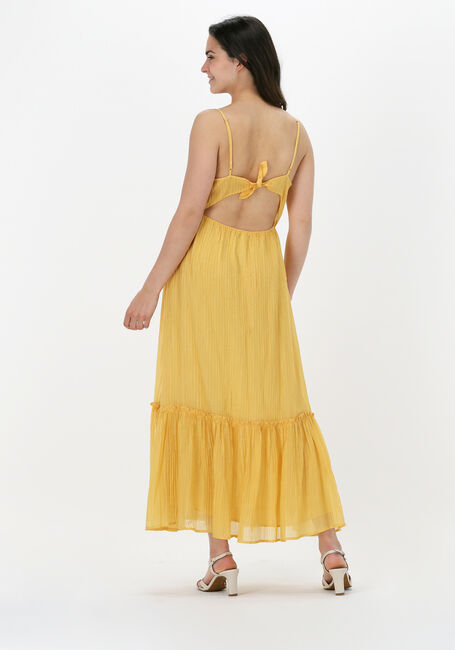 IDANO Robe midi LOTHAIRE en jaune - large