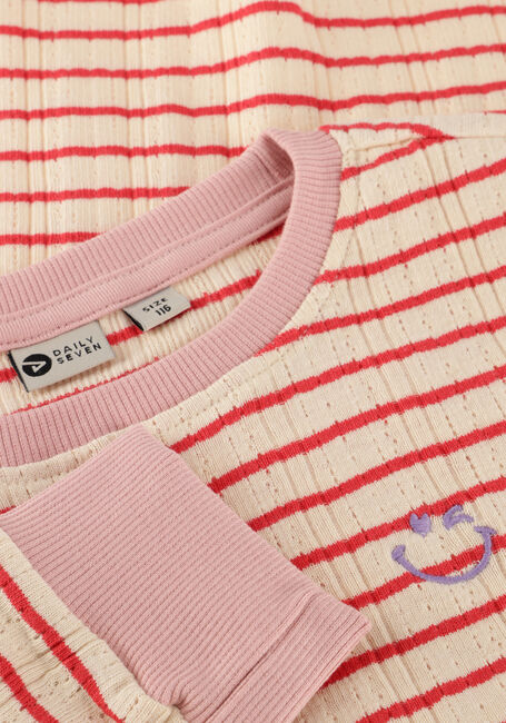 DAILY7 Haut LONGSLEEVE STRIPE Crème - large