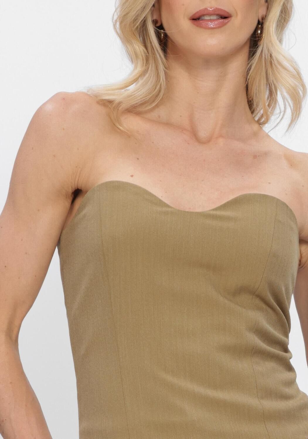 Khaki STUDIO AMAYA Top SOFIE 9 - large