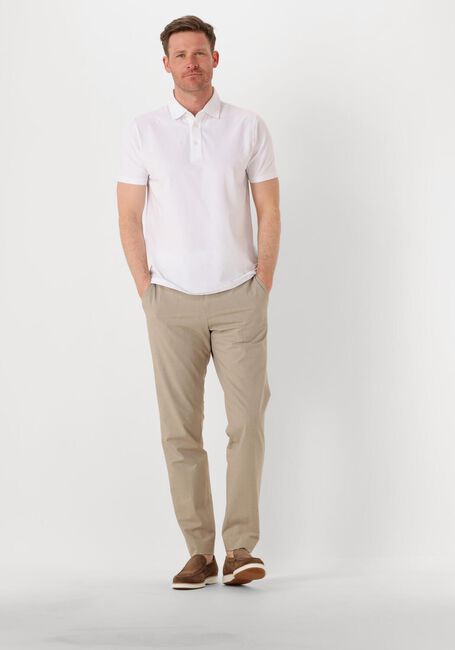 Witte GENTILUOMO Polo POLO 3 BUTTON J2017-202 - large