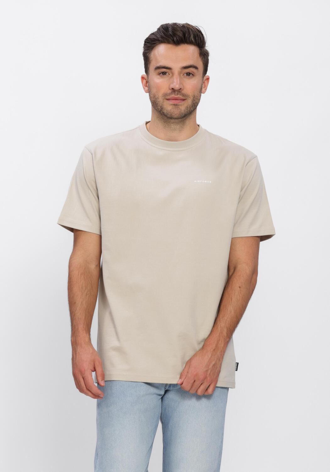 AIRFORCE T-shirt AIRFORCE BASIC T-SHIRT en beige - large