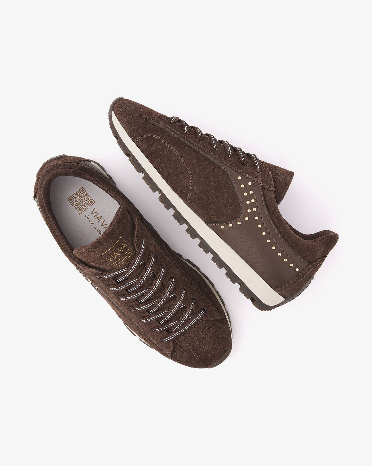 VIA VAI SCOTT KYLE Baskets en marron - medium