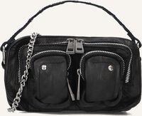 Zwarte NÚNOO Schoudertas HELENA WASHED Zwarte NÚNOO Schoudertas HELENA WASHED - medium