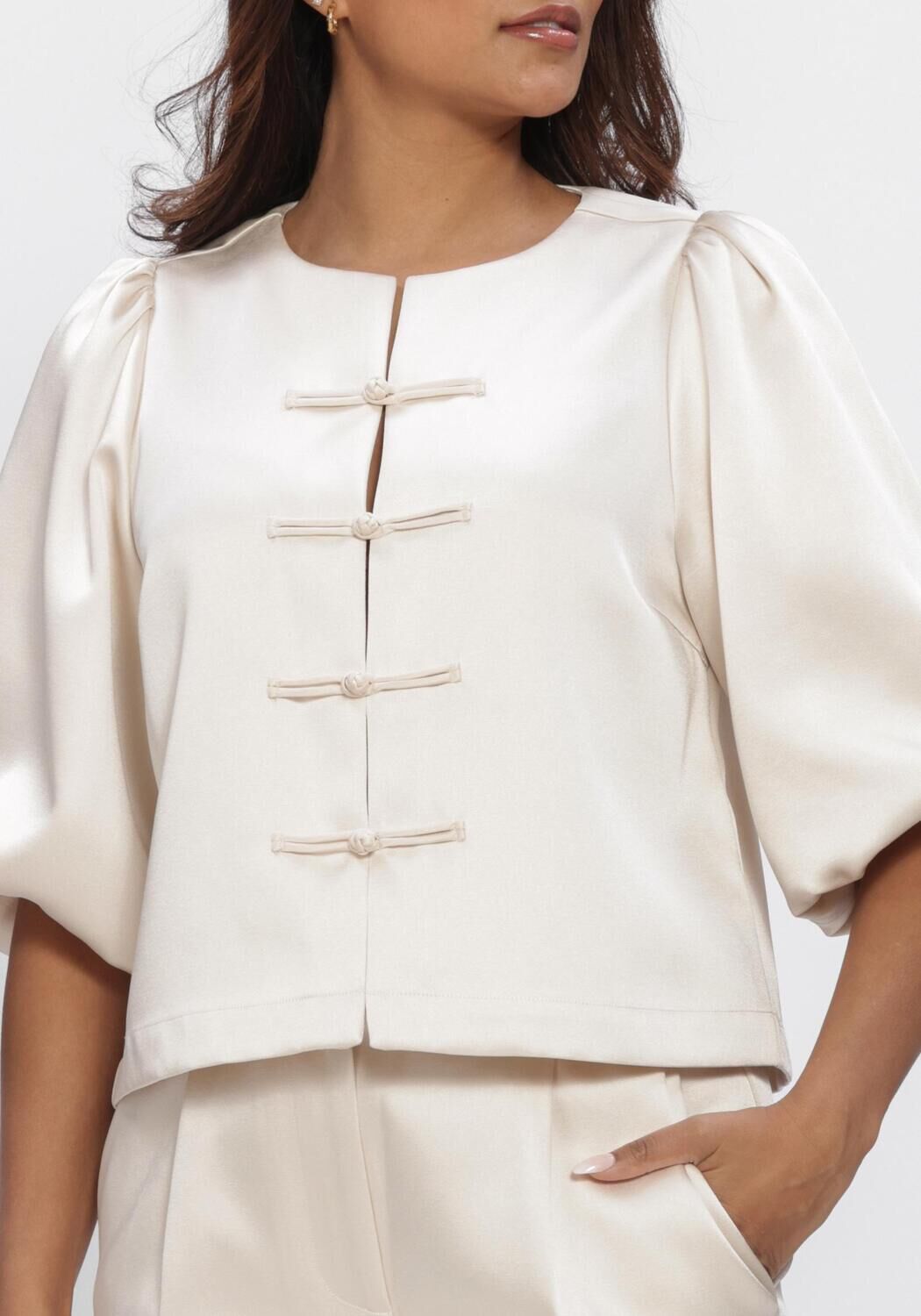 SECOND FEMALE PERLLA NEW BLOUSE Blouses en beige - large