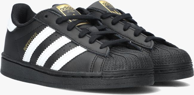 Zwarte adidas sneakers superstar dames Clearance