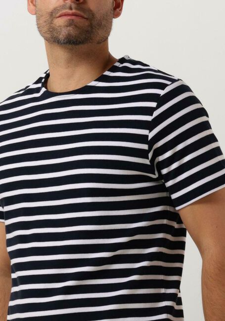 SELECTED HOMME T-shirt SLHBRIAC STRIPE SS O-NECK TEE en bleu - large