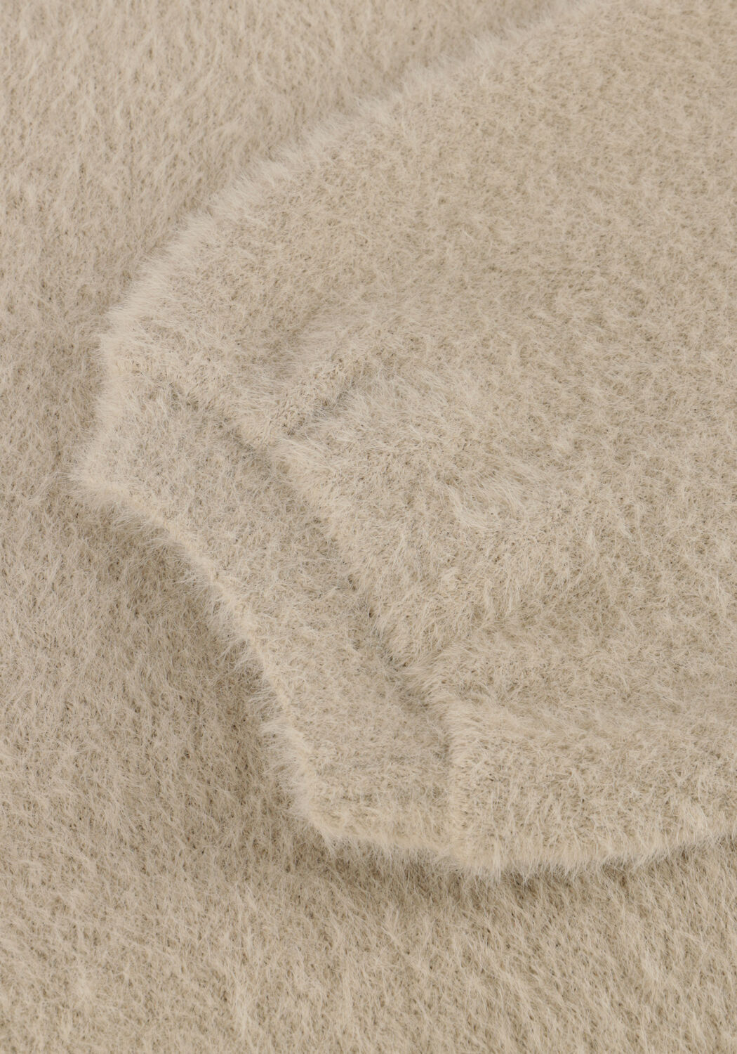 JANSEN AMSTERDAM Pull CAILY TRUI P 150 ROUND NECKLINE en beige - large