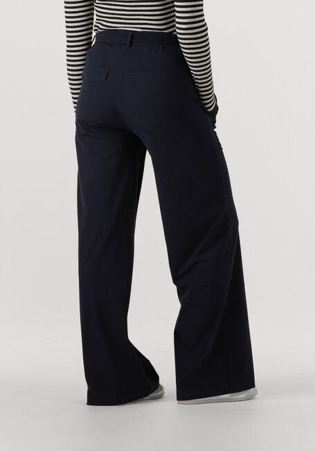Donkerblauwe PENN & INK Wijde broek BOWIE - large