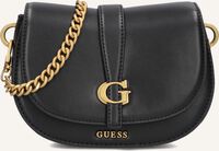 Zwarte GUESS  KUBA MINI CROSSBODY FLAP Zwarte GUESS  KUBA MINI CROSSBODY FLAP - medium