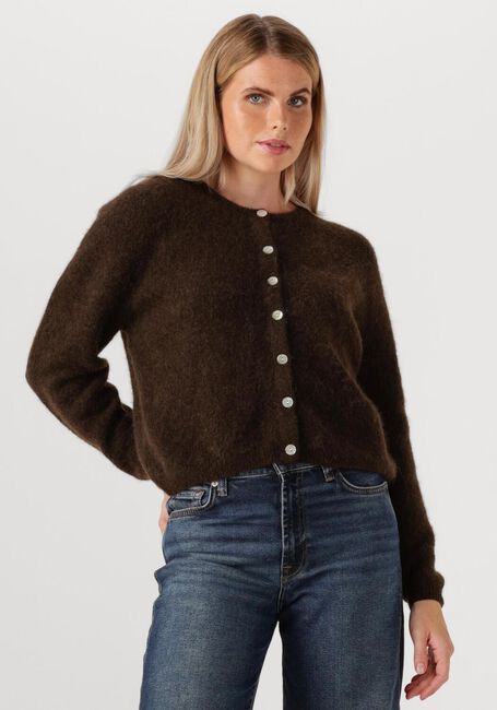 Bruine AMERICAN VINTAGE Vest VITOW CARDIGAN - large