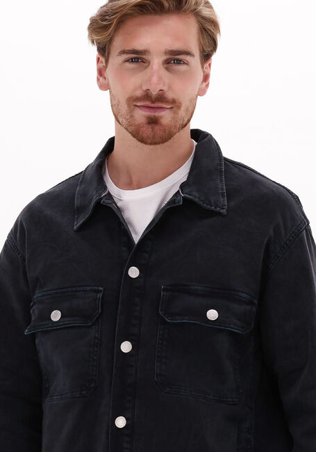 TOMMY JEANS Veste en jean UTILITY SHIRT JKT RCYCR CF7101 en noir - large