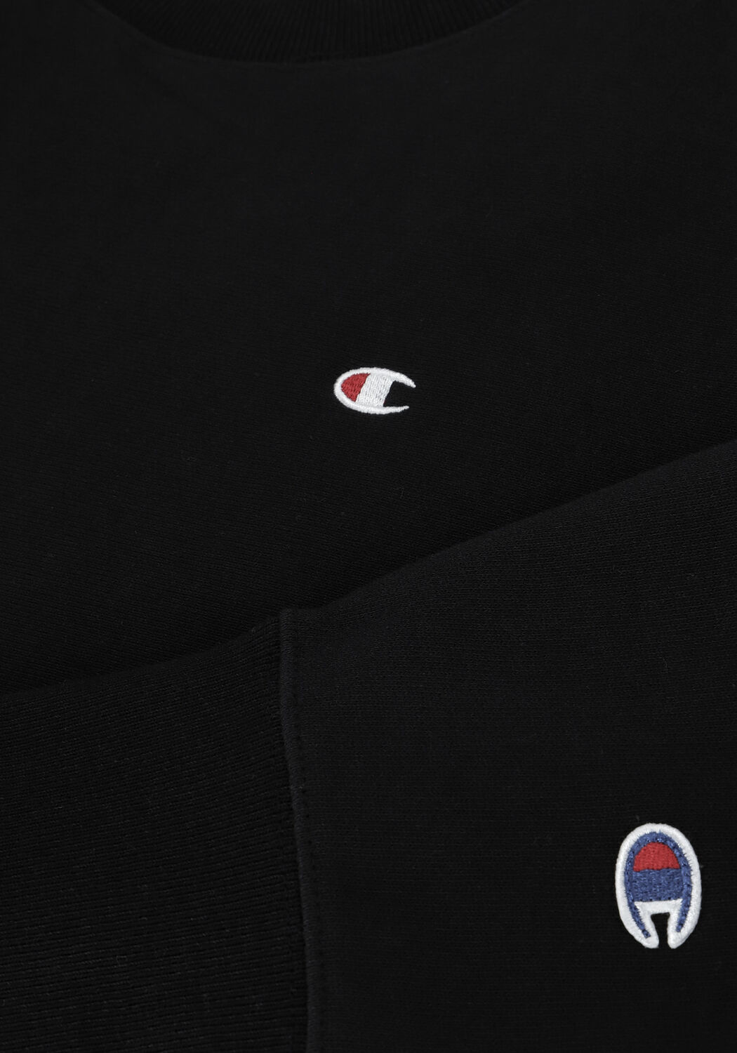 Zwarte CHAMPION Sweater REVERSE WEAVE SWEATSHIRT - large