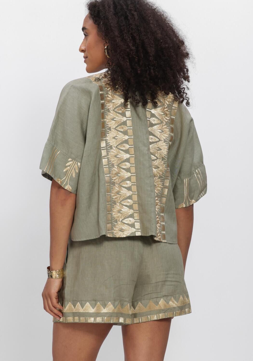 Groene GREEK ARCHAIC KORI  S26K-2075047 - large