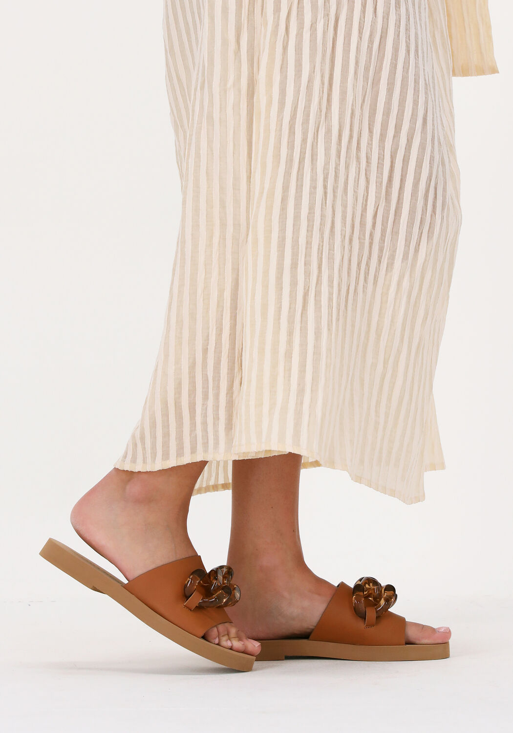 Cognac SEE BY CHLO&Eacute; Slippers MAHE - large